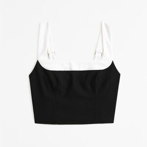 Abercrombie Linen Blend Top